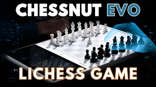 Chessnut  EVO - The new ALL-IN-ONE Experience - Details revealed and LIVE Lichess game! ♟️👑