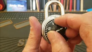 (544) Quick and easy way to get your lost combination back to your lock' No math