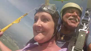 Julie Neumann Skydiving Video