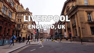 Liverpool, England, UK - Driving Tour 4K