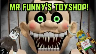 Escape Mr Funny's ToyShop! Part - 1 || Scary gameplay || Roblox