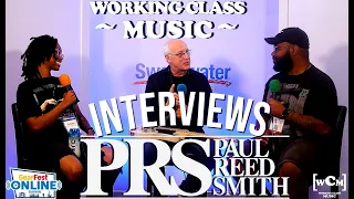 Who Let Us Interview Paul Reed Smith?! (PRS Guitars) #GearFest2023 | Working Class Music