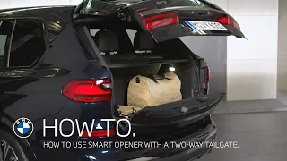 How to use Smart Opener with the two-way tailgate – BMW How-To