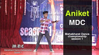 Mahabharat Dance championship season 1|2022| Aniket 3rd runner up senior category