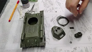 Tamiya 1/35 T34/76 Russian Tank part 2