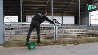 Horizontal Feed Barrier (with Fold-Up Feeding Trough)