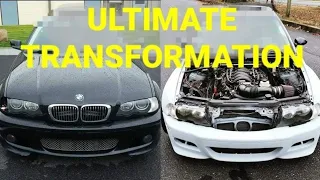 How to LS swap BMW E46 in 10 Minutes!