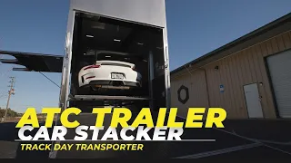 ATC Stacker Trailer Overview - ATC RōM 22' RV Enthusiast Stacker Car Hauler!