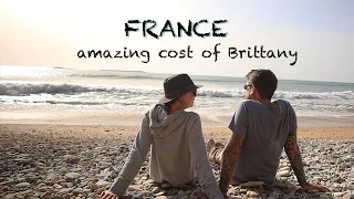 VAN LIFE FRANCE - Roadtrip along the COAST of BRITTANY during Corona (Vlog #2)