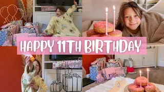 LAYLAS 11TH BIRTHDAY MORNING OPENING PRESENTS | FEB 2023