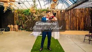 Casamento Maira e Gabriel - Vídeo completo - Santa Catarina