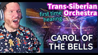 Trans-Siberian Orchestra CAROL OF THE BELLS Reaction - First time hearing Trans-Siberian Orchestra !