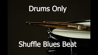 Drums Only | Shuffle Blues Beat 130 BPM