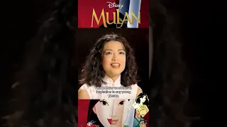 The voice of Mulan Ming-Na Wen  on the importance of Mulan #disney