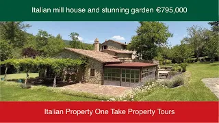 Mill house in Umbria. Get yourself a bargain!