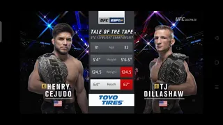 Henry Cejudo vs TJ Dillashaw. Full Fight.HD