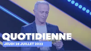 Emission Quotidienne du Jeudi 28 juillet 2022 - Questions pour un Champion