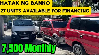 HATAK NG BANKO 27 UNITS AVAILABLE FOR FINANCING