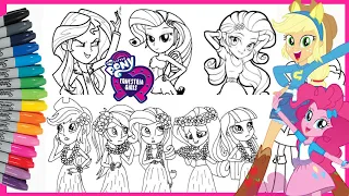 Mewarnai Kuda Poni My Little Pony Equestria Girls Coloring Pages COMPILATION