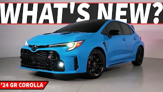 Here's EVERY update for the 2024 Toyota GR Corolla + Pricing Changes