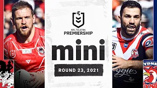 Tedesco masterclass | Dragons v Roosters Match Mini | Round 23, 2021 | NRL