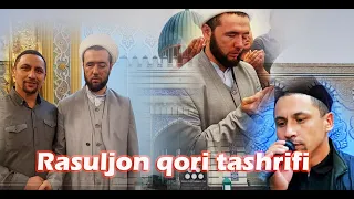 Qur'on musobaqasi chempioni Rasuljon qori kelgan Taroveh namozidan zaqv oling | AHRORBEK QORI