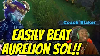 HOW TO BEAT AURELION SOL - LEAGUE OF LEGENDS