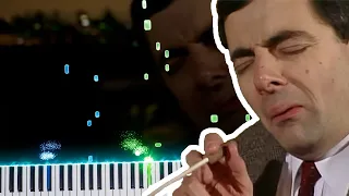 God Rest Ye Merry Gentlemen - Mr. Bean Jazz Version: Piano Tutorial