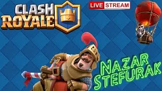 Cоздал 1 лвл поднимаю с нуля! Стрим по Clash Royale!