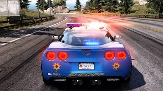 Need For Speed: Hot Pursuit - Chevrolet Corvette ZR1 (Police) - Test Drive Gameplay (HD) [1080p]