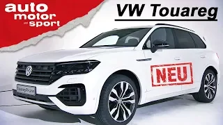 Der neue VW Touareg (2018): Erste Sitzprobe - Neuvorstellung/Review | auto motor & sport