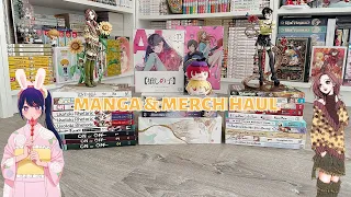 an extremely exciting manga & merch haul!! ♡