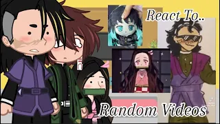 Kamaboko Squad React To Random Kny Videos |Slight Genmui and Zennezu|