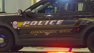 Video: Missouri City PD officer rushed to hospital after she was shot in face