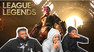 ARCANE fans react to 'Warriors | Season 2020 Cinematic - League of Legends'