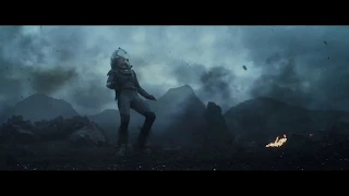 Prometheus (2012) Spaceship Crash and Charlize Theron Death Scene -TSFH Black Blade