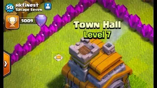 Th7 In Legend League | Clash Of Clans History.