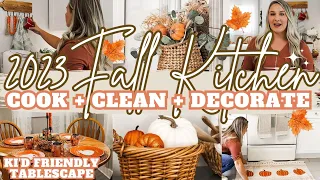 2023 FALL CLEAN AND DECORATE 🍂 COZY FALL KITCHEN CLEANING AND DECORATING IDEAS | MarieLove