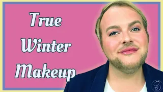 True Winter / Cool Winter Color Palette | Seasonal Color Analysis Makeup Tutorial 2023