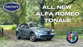 FIRST drive of the 2022 Alfa Romeo Tonale HYBRID