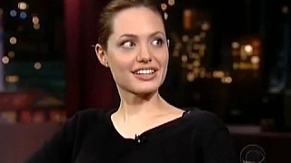 Angelina Jolie on David Letterman