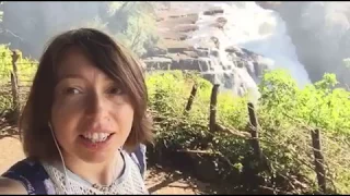 Водопад Виктория - сила во время падения
