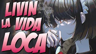 Nightcore | Autumn Kings - Livin' La Vida Loca (Rock Version/Lyrics)