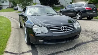 Mercedes SL500 Vossen 20x10.5 All Around R230 20” Wheels Tire’s