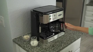 DeLonghi Combination Coffee and Espresso Machine | HSN