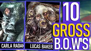 Resident Evil - 10 GROSS B.O.Ws & Monster Transformations!