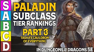 Paladin Subclass Tier Ranking (Part 3) in D&D 5e