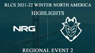 [RLCS Highlights] NRG vs G2 @Final | RLCS 2021-22 Winter: North America | 30 January 2022