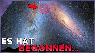 ES HAT BEGONNEN: Andromeda und Milchstraße KOLLIDIEREN!😨