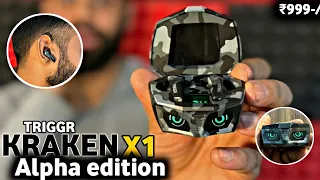 TRIGGR KRAKEN X1 Alpha edition unboxing & review⚡️40 hour playtime with 40ms low letency gaming mode